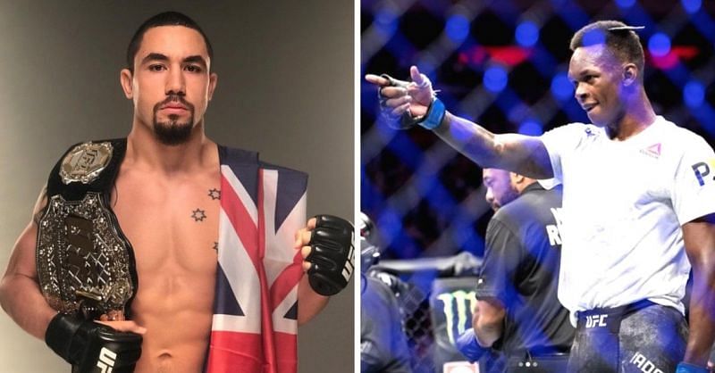 A match between Robert Whittaker and Israel Adesanya sounds like a fantastic idea